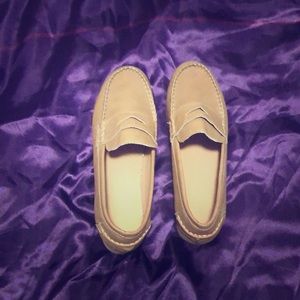 Women’s tan loafers